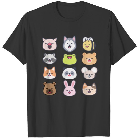 Laughing Happy (Animals) T-shirt
