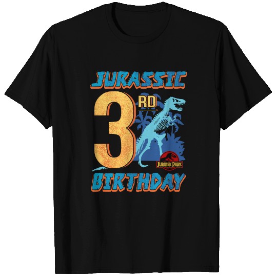 Jurassic Park 3Rd Birthday T Rex T Shirts