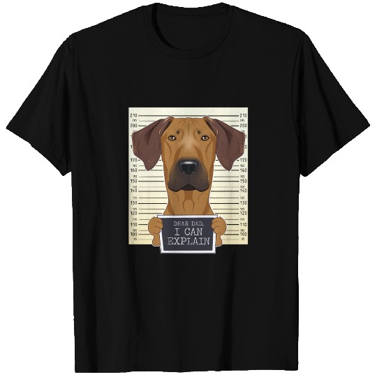 Funny Rhodesian Ridgeback Dad I Rhodesian Lover T Shirts