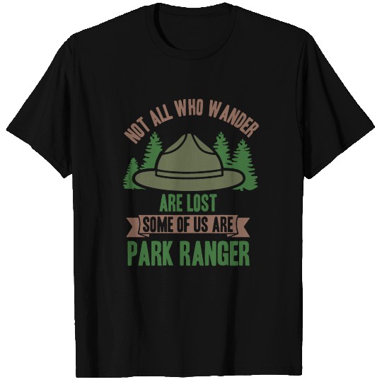 Park Ranger Wildlife Environment Expert T Shirts