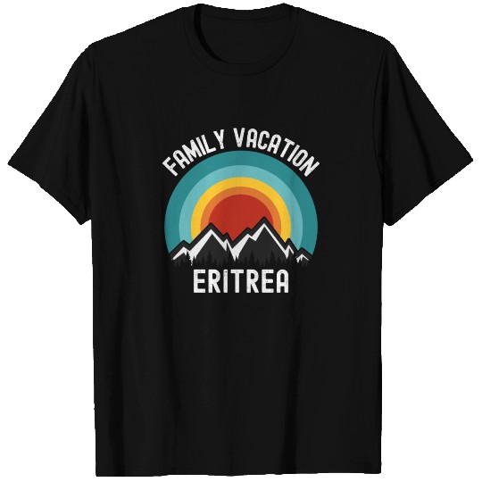 Eritrea Family Vacation Matching Outfit T Shirts