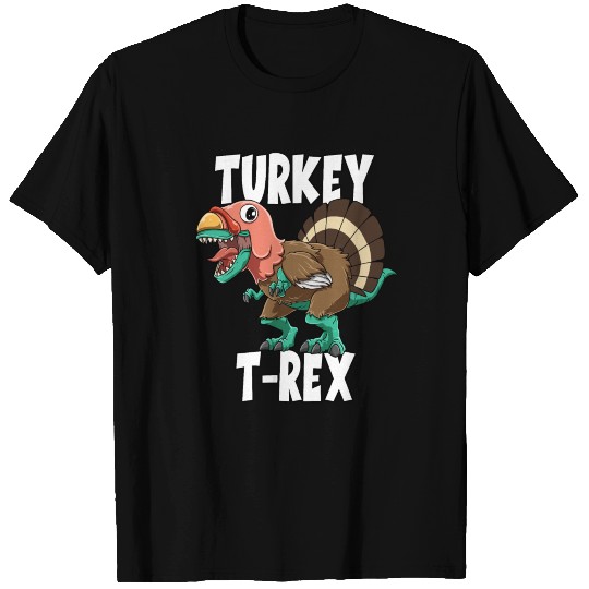 Turkey Dino for a Thanksgiving and dino lovers T Shirts