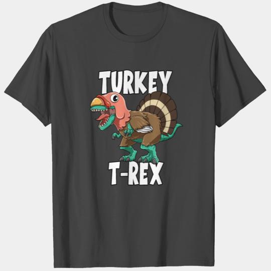 Turkey Dino for a Thanksgiving and dino lovers T Shirts