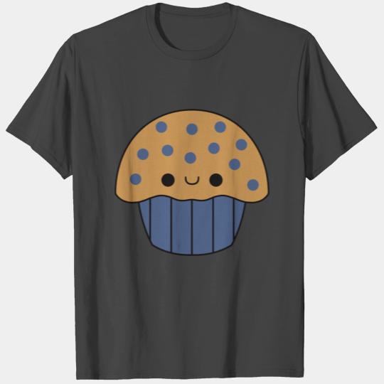 Cute Kawaii Blueberry Muffin T Shirts