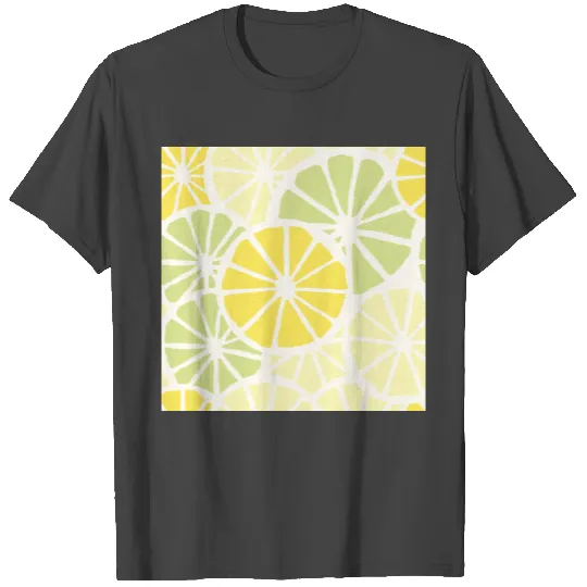 Lemon Slices Pattern T Shirts