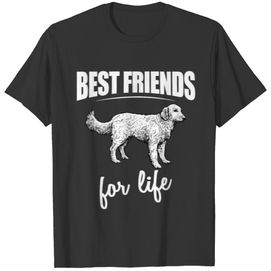Best Friends For Life - Golden Retriever For Every T-shirt