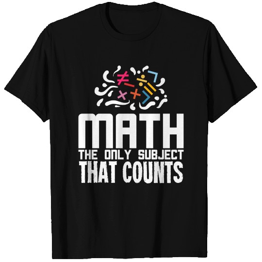 15015 Funny Mathematics Gift For A Math Teacher T Shirts