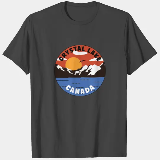 Crystal Lake - Canada - Mountain Valley T Shirts