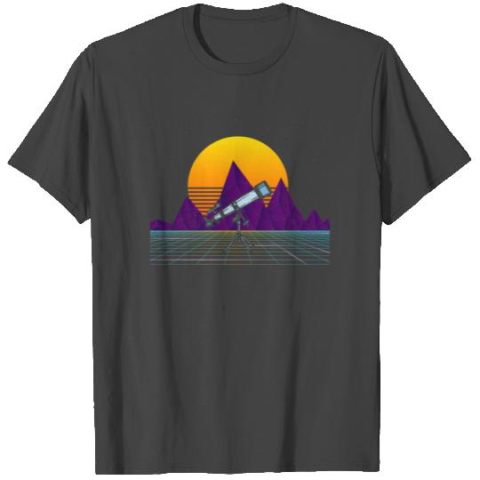 telescope, astronomy, star watcher T Shirts