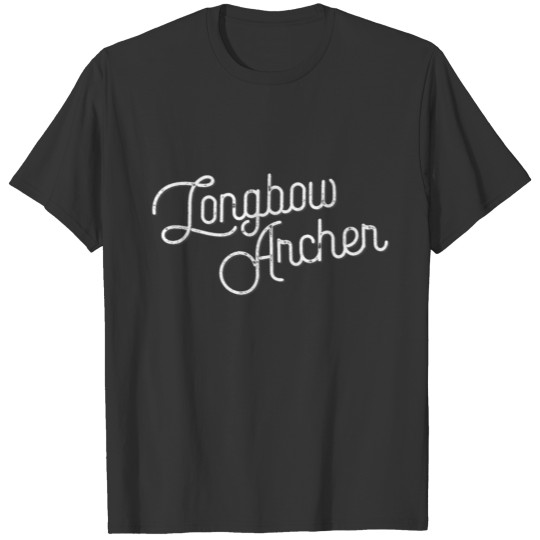 Longbow Archer Archery Design T-shirt