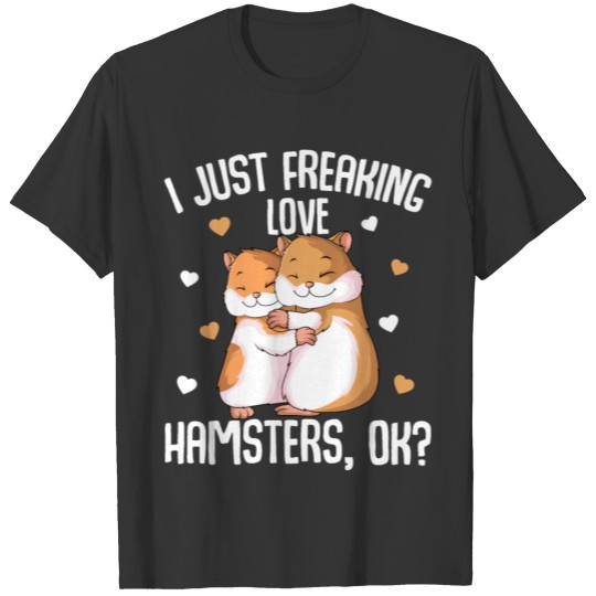 hamster girl pet gift T Shirts