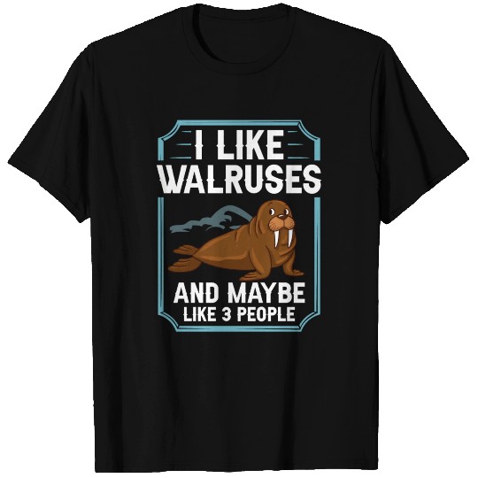 Walrus Baby Atlantic Animal Funny Cute T Shirts