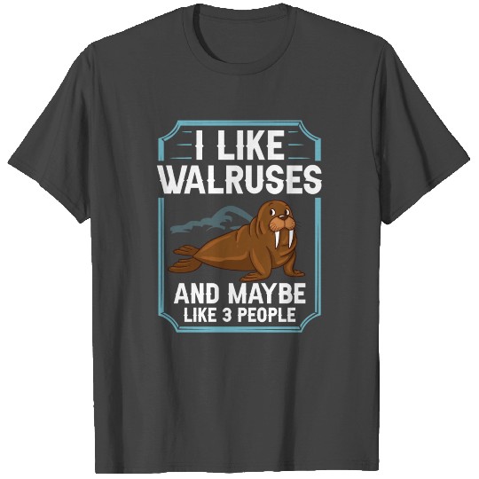 Walrus Baby Atlantic Animal Funny Cute T Shirts