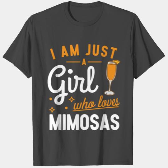 Girls Women Girls Cocktail Mimosa Drink T Shirts