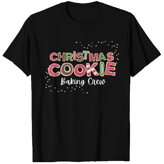 Christmas Cookie Baking Crew Christmas T Shirts