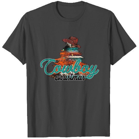 Cowboy Christmas T Shirts
