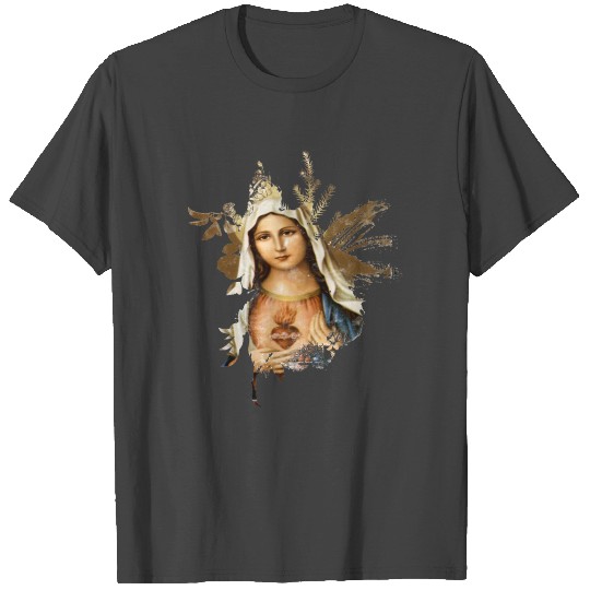 Maria madona-Mary-mother of Jesus T Shirts