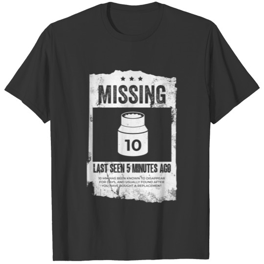 Missing 10mm Socket Funny Auto Mechanic Repairman T Shirts