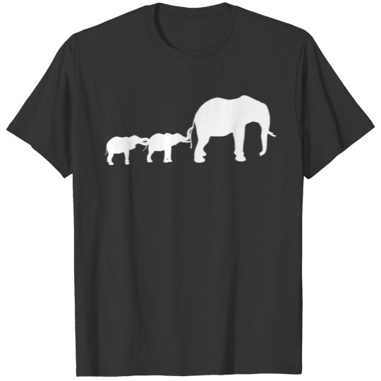 Africa Family Mother Boy Girl Toddler Elephant T Shirts