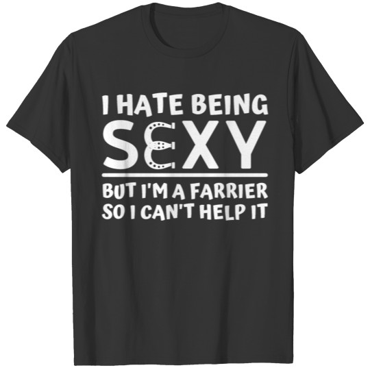 funny farrier T-shirt