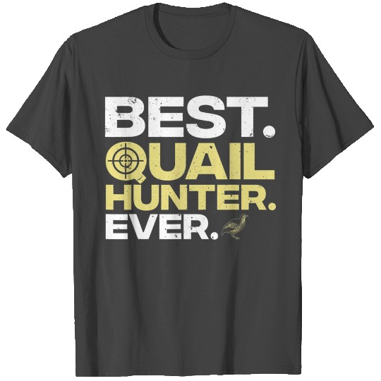 Cool Quail Hunting Art Men Women Upland Hunting Bi T Shirts