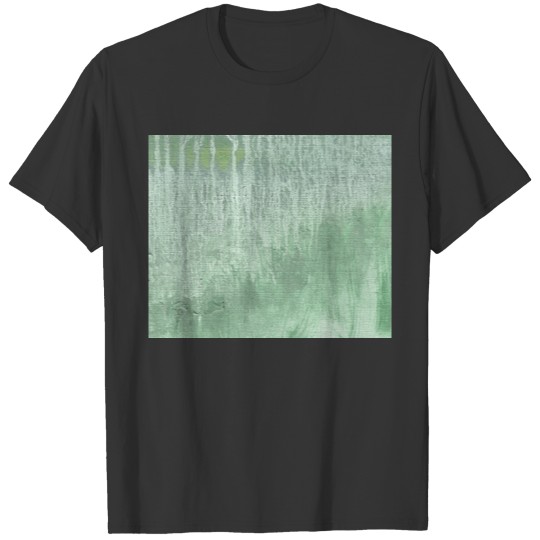 Eucalyptus Green Abstract Art T Shirts