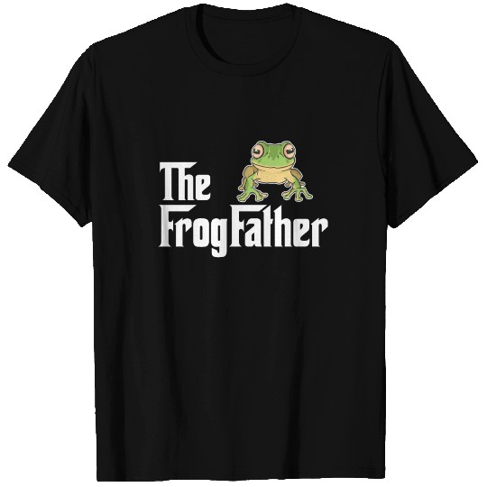 The Frog Father Frog Hunting Frog Catcher Toad T Shirts