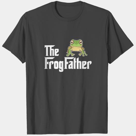 The Frog Father Frog Hunting Frog Catcher Toad T Shirts