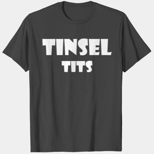 Tinsel Tits Funny Couples Matching Christmas T Shirts
