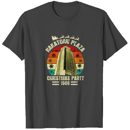 Die Hard Nakatomi Plaza Christmas Party 1988 T Shirts