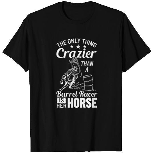 Barrel Racing Horse Racer Saddle Rodeo T Shirts