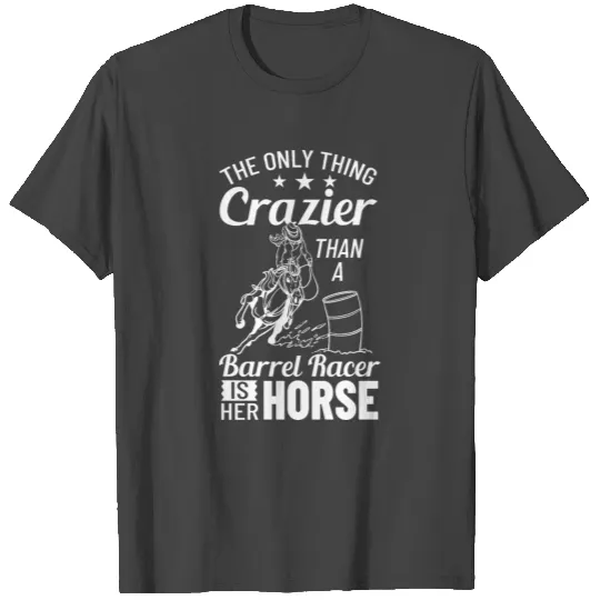 Barrel Racing Horse Racer Saddle Rodeo T Shirts