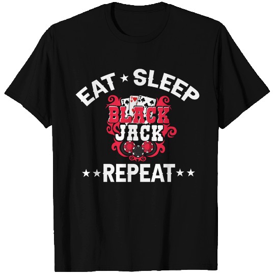 Blackjack Player Casino Basic Strategy Game Cards T Shirts