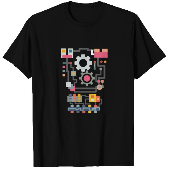 Robot Artificial Intelligence Cute Engineer T Shirts