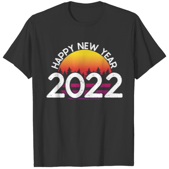 Happy New Year 2022 Vintage New Year's Eve T-shirt