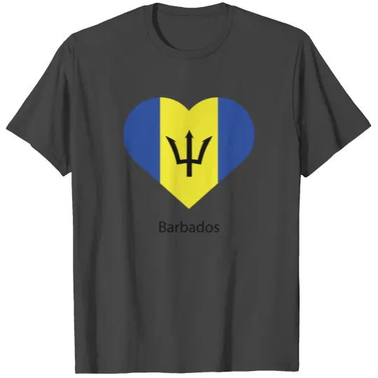 I Love Barbados T Shirts