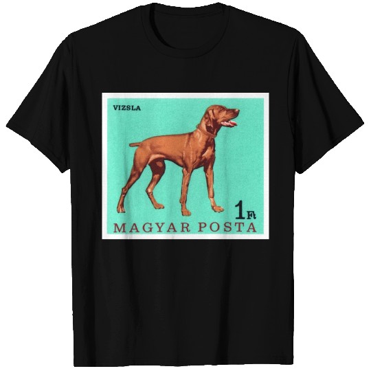 1967 HUNGARY Vizsla Dog Postage Stamp T Shirts
