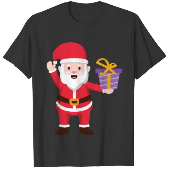 santa claus gift T Shirts