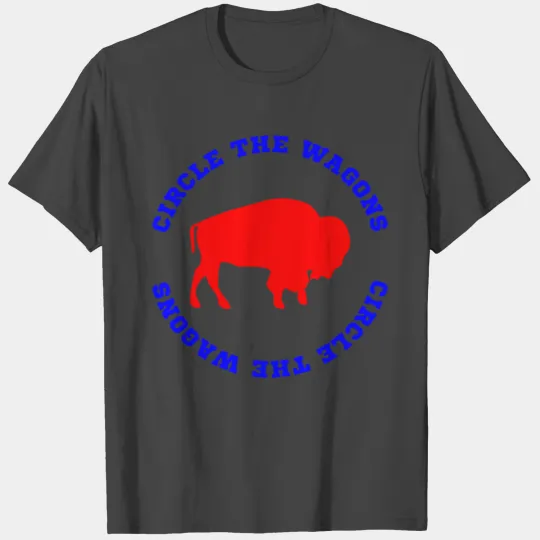 Circle The Wagons Buffalo T Shirts