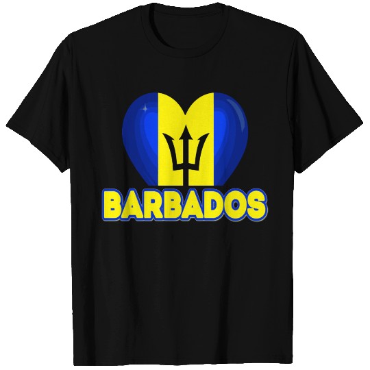 Barbados Barbadian Flag T Shirts