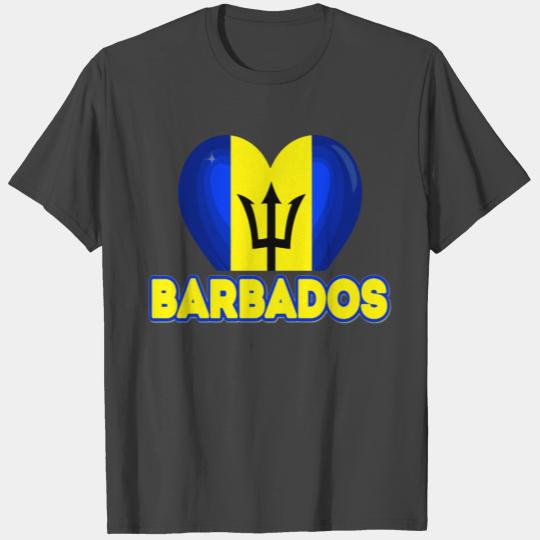 Barbados Barbadian Flag T Shirts