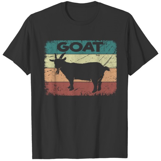 Vintage Goat Farm Lover Domestic Animals Retro T Shirts