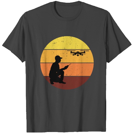 FPV Drone Racing Quadcopters RC Pilot Operator T Shirts