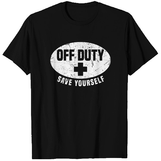 Off Duty Lifeguard Funny T Shirts