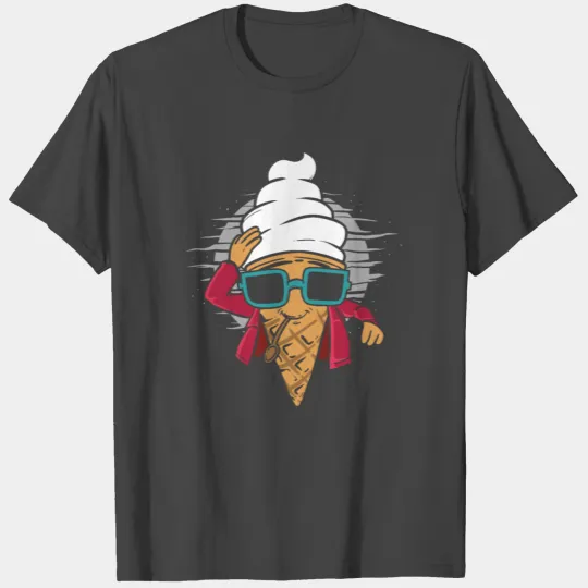 Ice Cream Lover Sundae Gelato Dessert Popsicle T Shirts