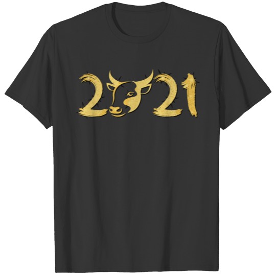 Happy New Year Of The Ox Chinese Zodiac Symbol 202 T-shirt
