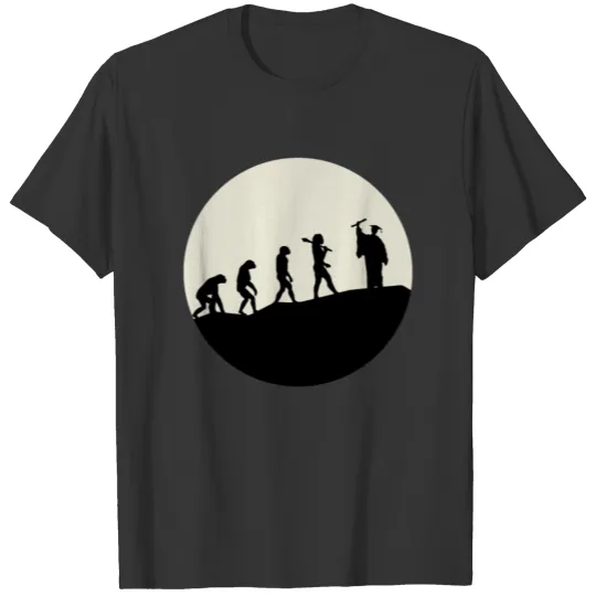 Graduates Evolution Moon T Shirts