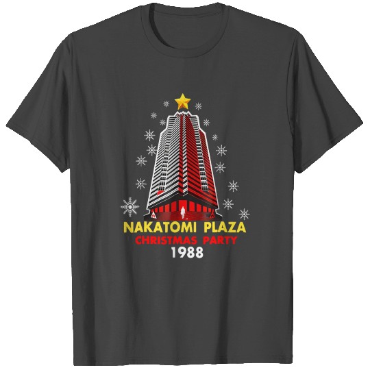 Funny Nakatomi Plaza Party 1988 Xmas Holiday T Shirts