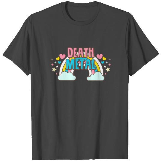 Death Metal Music Rainbow T Shirts