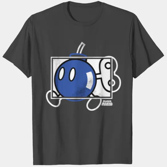 Nintendo Super Mario Bobomb Xray Graphic T Shirts